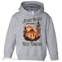 Almost Heaven West Virginia Toddler Hoodie thumb 0