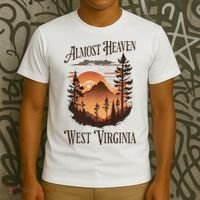 Almost Heaven West Virginia T-Shirt thumb 3