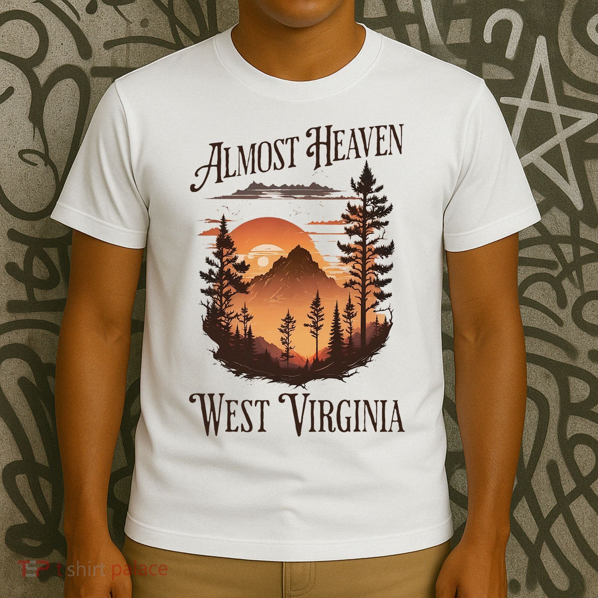 Almost Heaven West Virginia T-Shirt