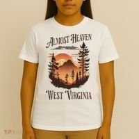 Almost Heaven West Virginia T-Shirt thumb 4