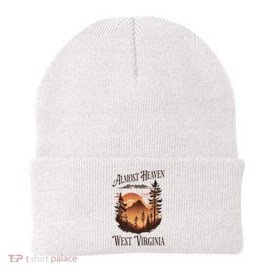 Almost Heaven West Virginia Beanie
