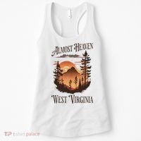 Almost Heaven West Virginia Women's Tank Top thumb 0