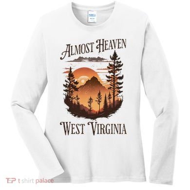 Almost Heaven West Virginia Women's Long Sleeve Shirt