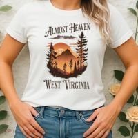 Almost Heaven West Virginia Women's T-Shirt thumb 2
