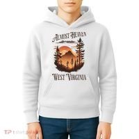 Almost Heaven West Virginia Kids Hoodie thumb 4