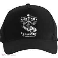 All Hard Work No Handouts Few Will Hunt Apparel Five-Panel Snapback Cap thumb 0