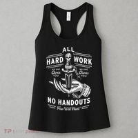 All Hard Work No Handouts Few Will Hunt Apparel Women's Tank Top thumb 3