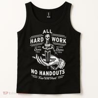 All Hard Work No Handouts Few Will Hunt Apparel Tank Top thumb 2