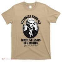 Alexander Hamilton Wrote 51 Essays In 6 Months Vintage Funny T-Shirt thumb 0