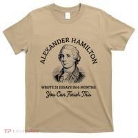Alexander Hamilton Wrote 51 Essays In 6 Months Vintage T-Shirt thumb 0