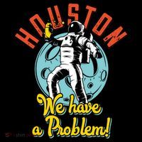 Astronaut Houston We Have A Problem Women's Hoodie thumb 2