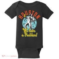 Astronaut Houston We Have A Problem Baby Bodysuit thumb 0