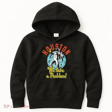 Astronaut Houston We Have A Problem Kids Hoodie