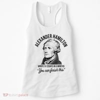 Alexander Hamilton Wrote 51 Essays In 6 Months Women's Tank Top thumb 0