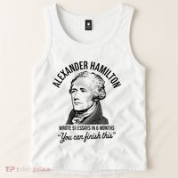 Alexander Hamilton Wrote 51 Essays In 6 Months Tank Top thumb 2