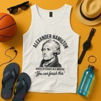 Alexander Hamilton Wrote 51 Essays In 6 Months Tank Top thumb 4