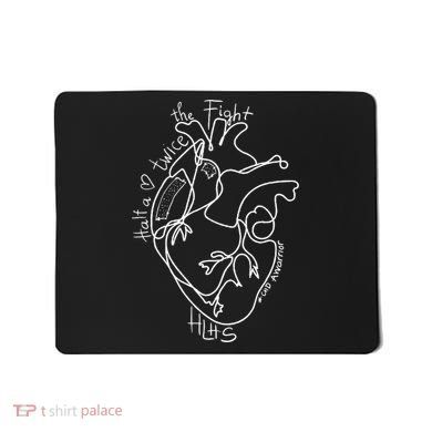 A Heart Warrior CHD Awareness Congenital Disease HLHS Mousepad