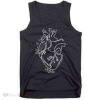 A Heart Warrior CHD Awareness Congenital Disease HLHS Tank Top thumb 0