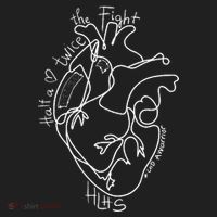 A Heart Warrior CHD Awareness Congenital Disease HLHS Golf Towel thumb 3
