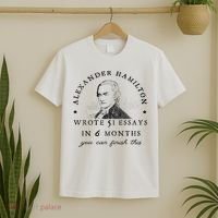 Alexander Hamiton Wrote 51 Essays Iin 6 Months Vintage T-Shirt thumb 2