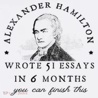 Alexander Hamiton Wrote 51 Essays Iin 6 Months Vintage T-Shirt thumb 7