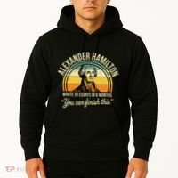 Alexander Hamilton Wrote 51 Essays In 6 Months Hoodie thumb 2