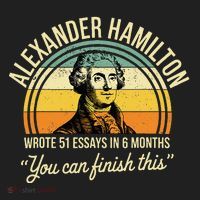 Alexander Hamilton Wrote 51 Essays In 6 Months Beanie thumb 2