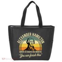 Alexander Hamilton Wrote 51 Essays In 6 Months Tote Bag thumb 0