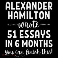 Alexander Hamilton Wrote 51 Essays In 6 Months Coffee Mug thumb 5