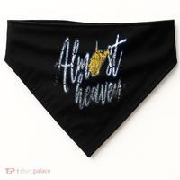 Almost Heaven West Virginia State Map USA-Made Doggie Bandana thumb 0