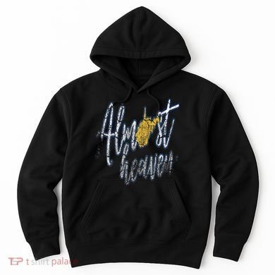 Almost Heaven West Virginia State Map Hoodie