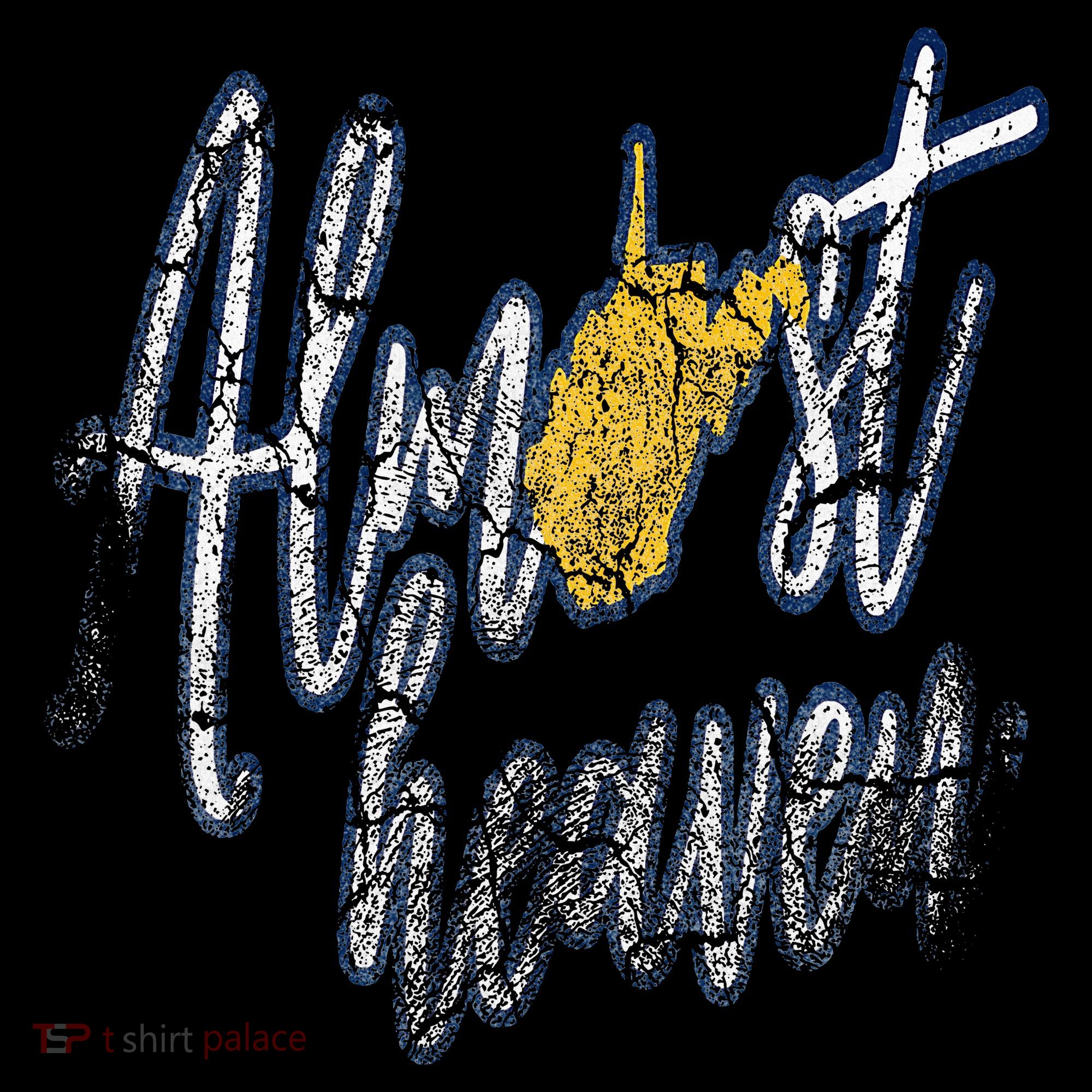 Almost Heaven West Virginia State Map Hoodie