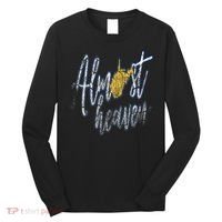 Almost Heaven West Virginia State Map Long Sleeve Shirt thumb 0