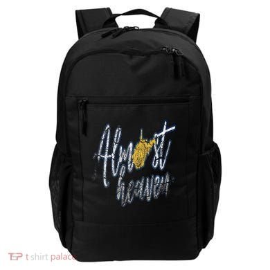 Almost Heaven West Virginia State Map Backpack