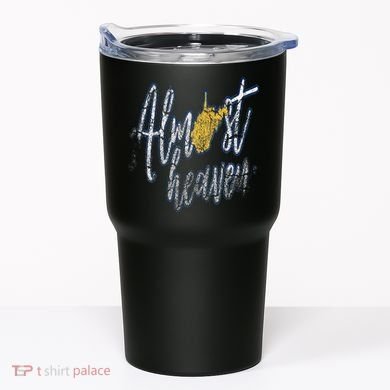 Almost Heaven West Virginia State Map Tumbler