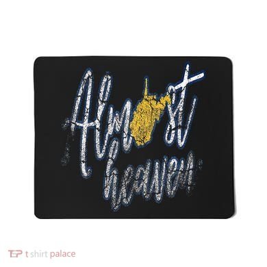 Almost Heaven West Virginia State Map Mousepad