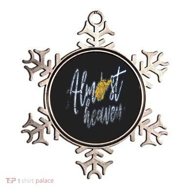 Almost Heaven West Virginia State Map Ornament