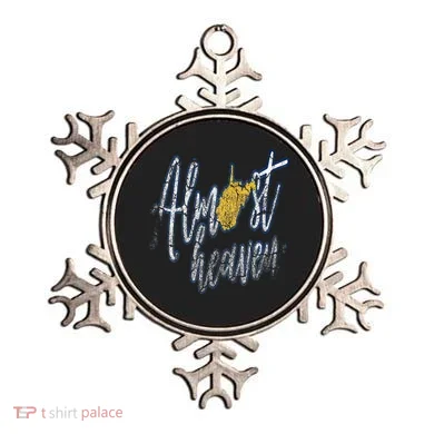 Almost Heaven West Virginia State Map Ornament
