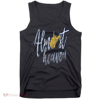 Almost Heaven West Virginia State Map Tank Top