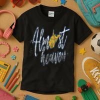 Almost Heaven West Virginia State Map Kids T-Shirt thumb 3