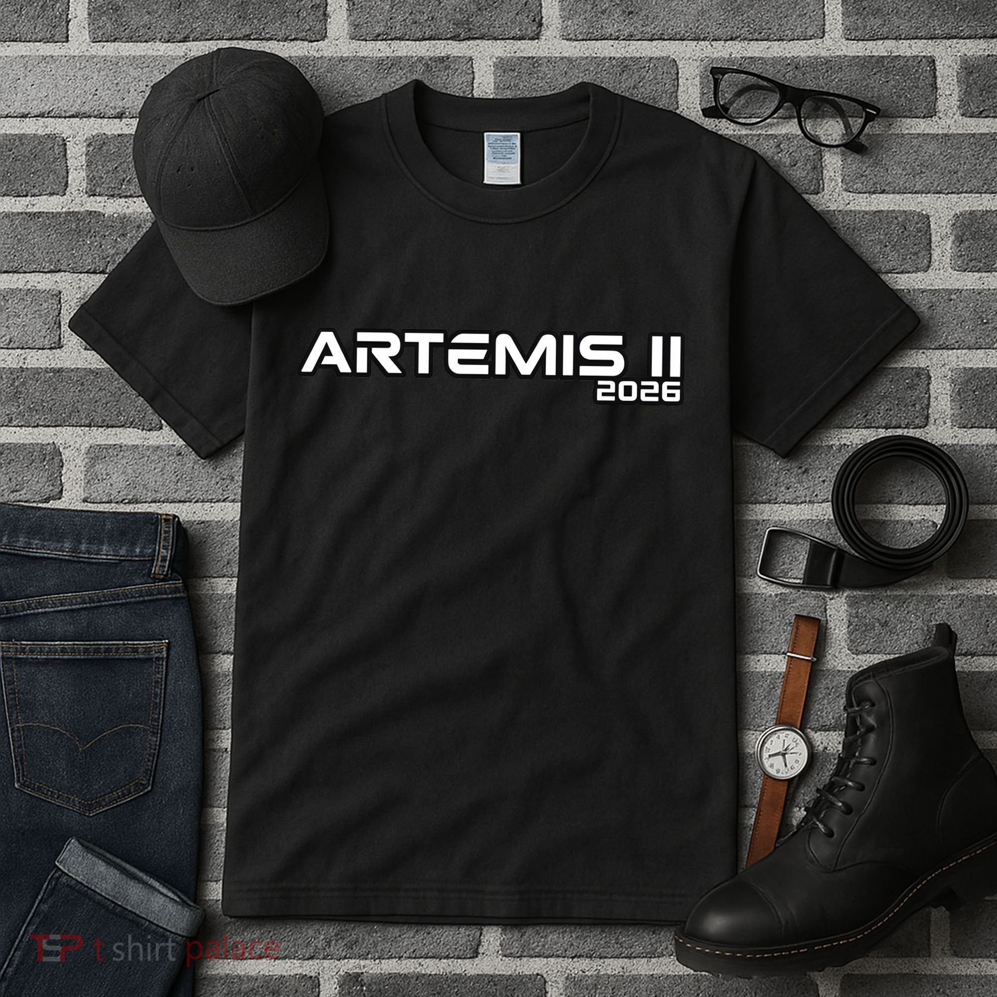 Artemis II 2026 Launch Back To The Moon Tall T-Shirt