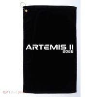 Artemis II 2026 Launch Back To The Moon Golf Towel thumb 0
