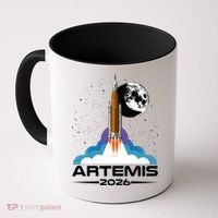 Artemis II 2026 Moon Mission Coffee Mug thumb 0