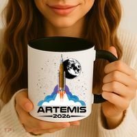 Artemis II 2026 Moon Mission Coffee Mug thumb 3