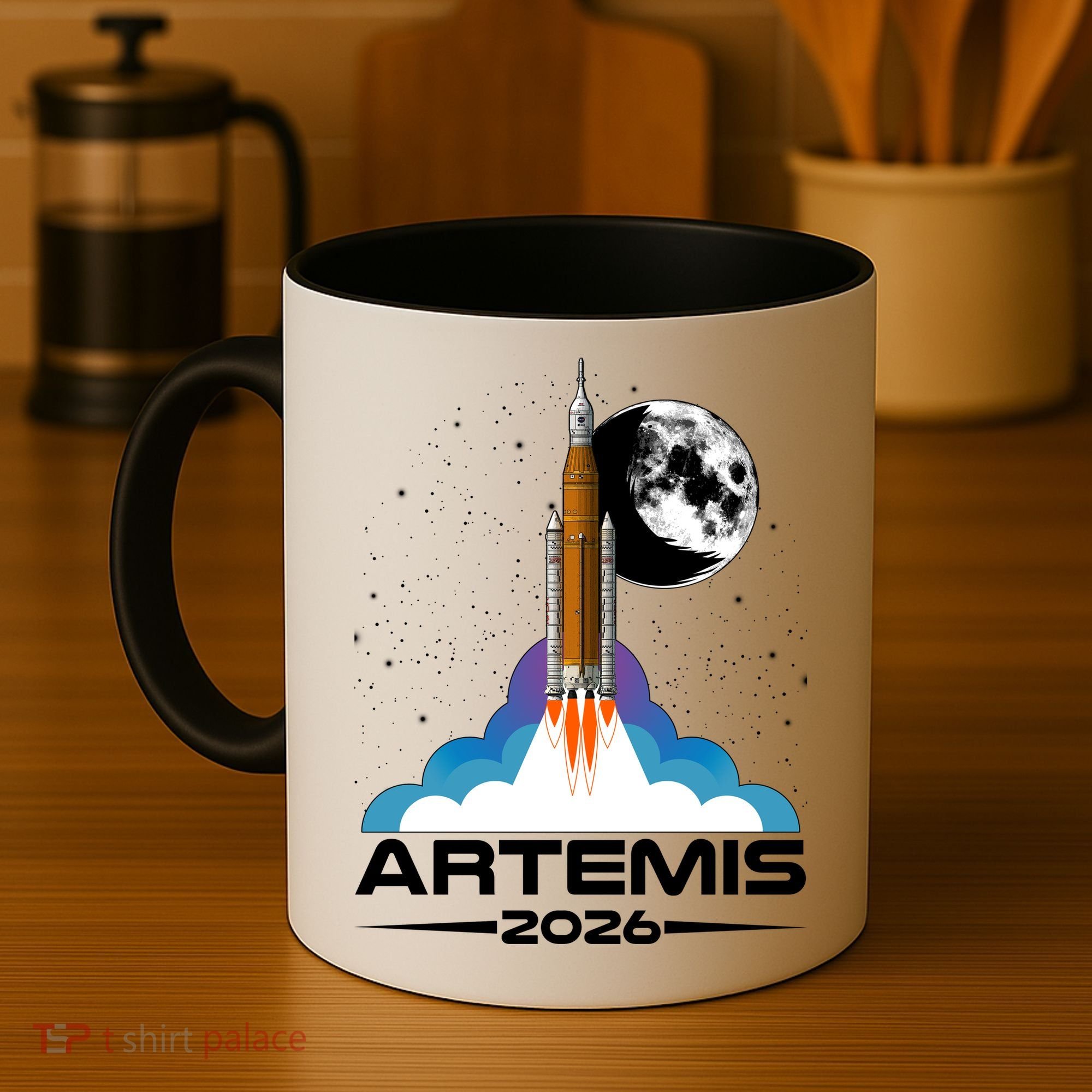 Artemis II 2026 Moon Mission Coffee Mug