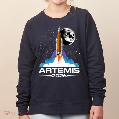 Artemis II 2026 Moon Mission Women's Sweatshirt