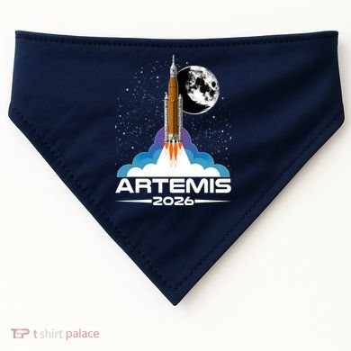 Artemis II 2026 Moon Mission USA-Made Doggie Bandana