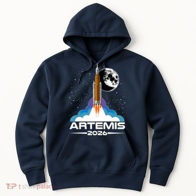 Artemis II 2026 Moon Mission Hoodie