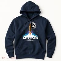 Artemis II 2026 Moon Mission Hoodie thumb 0