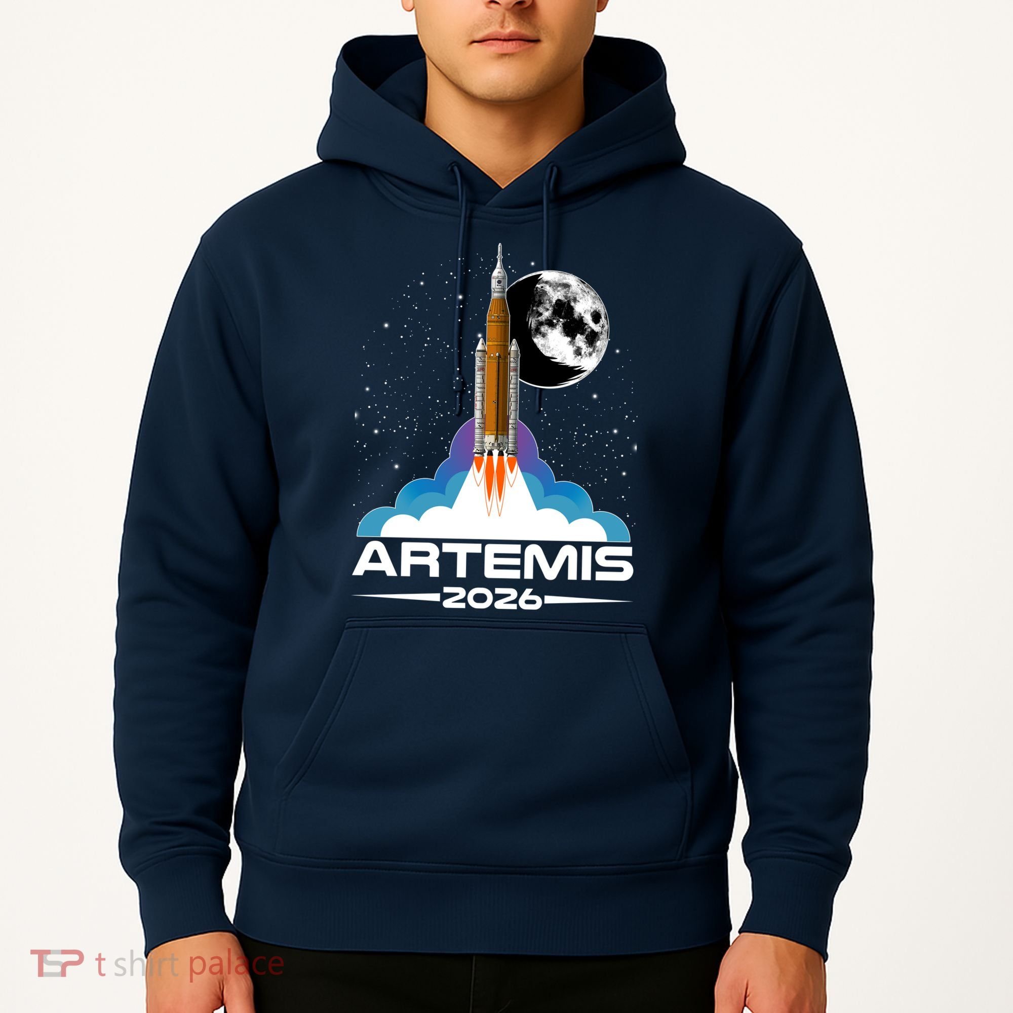 Artemis II 2026 Moon Mission Hoodie